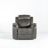 Jessica Glider Recliner – Blanch Grey Fabric (front)