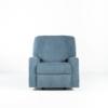 Deltona Manual Rocker Recliner – Navy (front)