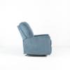 Deltona Manual Rocker Recliner – Navy (side)