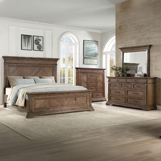 Picture of NEW CLASSIC Mar-Vista-King-6PC-BEDROOM-PKG