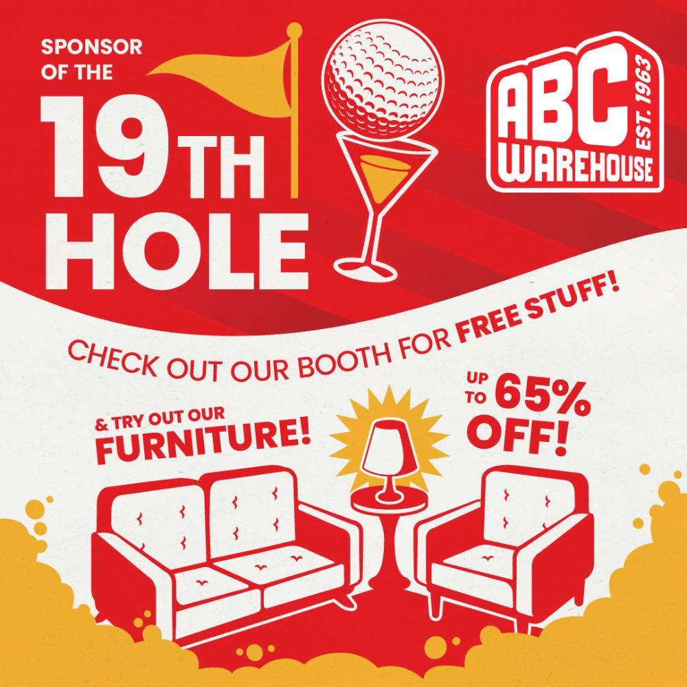 2025 Michigan Golf Show: ABC Warehouse is the Proud Sponsor of the 19th Hole!