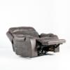 Serenity CR3 Wall Hugger Recliner – Steel Fabric Cover (angled reclined)