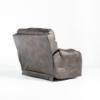 Serenity CR3 Wall Hugger Recliner – Steel Fabric Cover (Back Angled)
