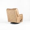 Trilogy Swivel Rocker Recliner – Carmel Fabric (Back Angled)