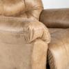 Trilogy Swivel Rocker Recliner – Carmel Fabric (Close up)