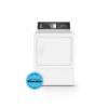 DR7 Sanitizing Electric Dryer in White Featuring Pet Plus™ (front)