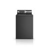 TR7 Ultra-Quiet Top Load Washer in Black with Speed Queen® Perfect Wash™ (front)