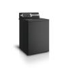 TR7 Ultra-Quiet Top Load Washer in Black with Speed Queen® Perfect Wash™ (angled right)