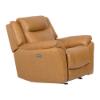 Marcus Leather Power Recliner – Madrid Canyon (angled)