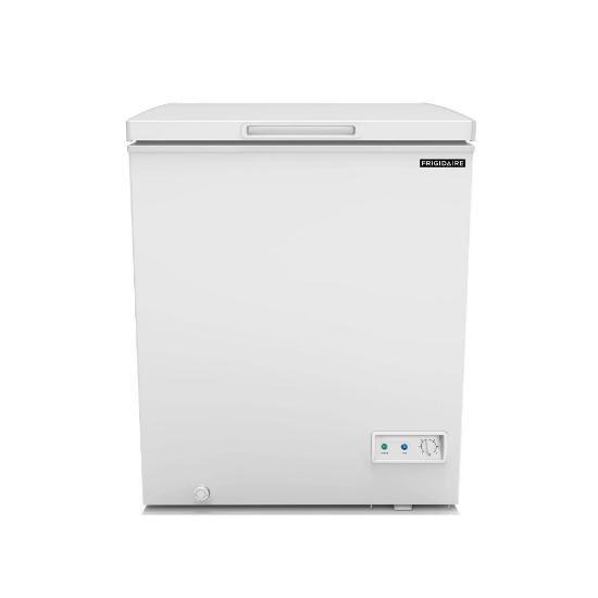 5.0 Cu. Ft. Chest Freezer With Removable Storage Basket (front)