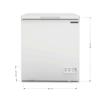 5.0 Cu. Ft. Chest Freezer With Removable Storage Basket (dimensions)