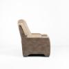 Durapella Power Recliner – Two-Tone Sand Cover (side)