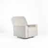 Deltona Manual Rocker Recliner – Snow (angled)