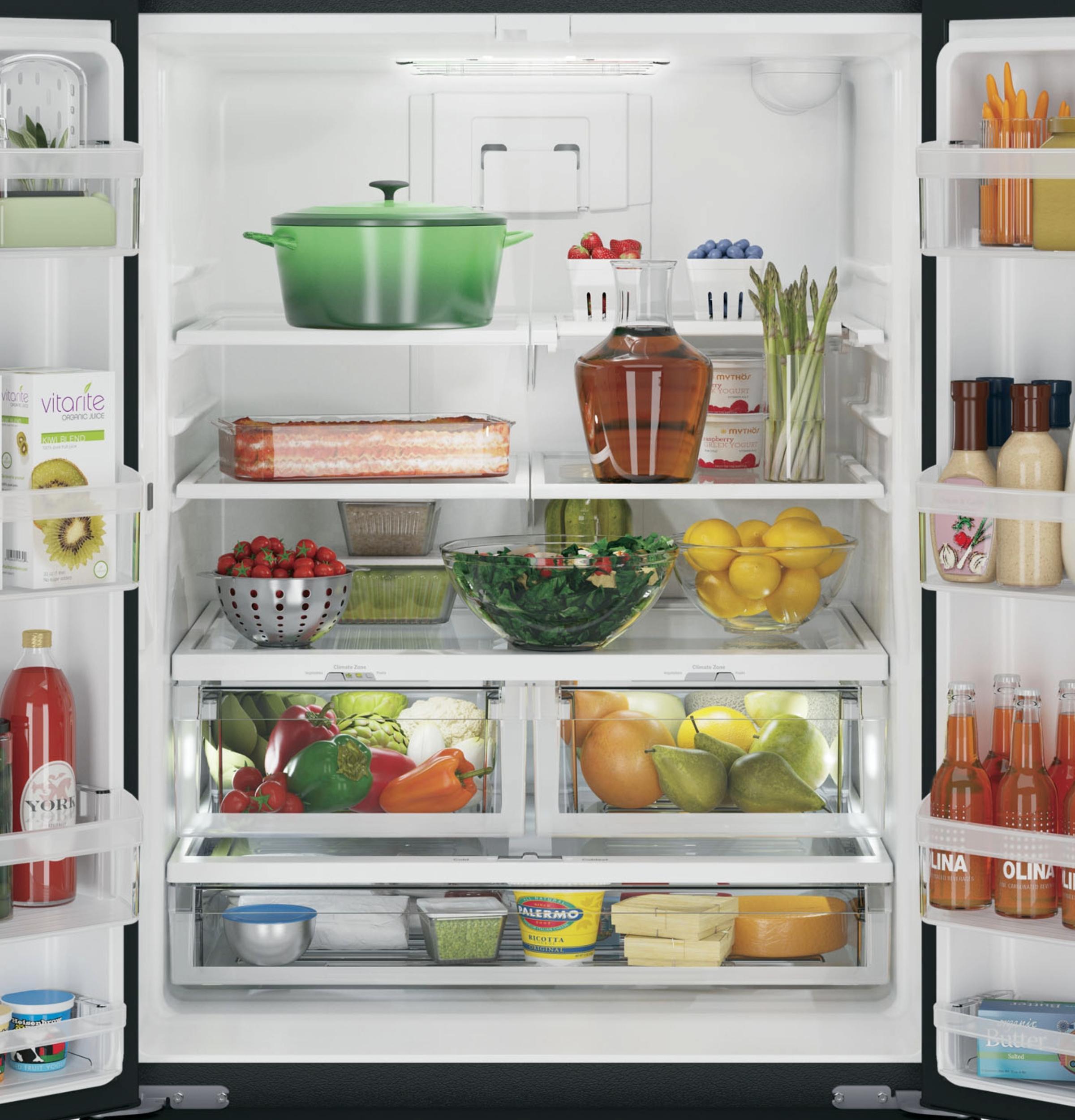 GENERAL ELECTRIC Refrigerator GNE25JGKBB | ABC Warehouse