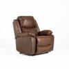 Morocco Rocker Recliner – Chocolate Fabric (angled)