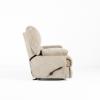 Elliott Glider Recliner – Pewter Chenille Fabric (side)