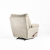 Elliott Glider Recliner – Pewter Chenille Fabric (back angled)