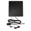 RCA Amplified Indoor Flat HDTV Multi-Directional Antenna (with cords)