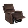 Recliner Lift Chair – Java Fabric (angled reclined)