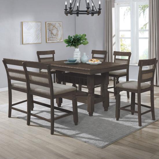 Picture of LIFESTYLE ENTERPRISE MADILYNN-6PC-DINING-PACKAGE