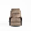 Niles Swivel Glider Recliner – Portabella Performance Fabric (front)