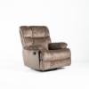 Swivel Glider Recliner – Earth Fabric (angled)