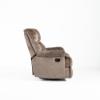 Swivel Glider Recliner – Earth Fabric (side)