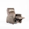 Relaxer Taupe Lay Flat Power Recliner (angled reclined)