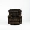 Daly Chaise Swivel Glider Recliner – Chocolate (front)