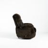 Daly Chaise Swivel Glider Recliner – Chocolate (side)
