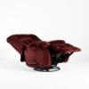 Daly Chaise Swivel Glider Recliner – Cran-Apple (angled reclined)