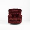 Daly Chaise Swivel Glider Recliner – Cran-Apple (front)