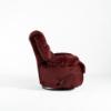 Daly Chaise Swivel Glider Recliner – Cran-Apple (side)