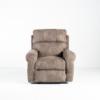 Tranquility Layflat Recliner – Grey Performance Fabric (front)