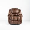 Del Mar Rocker Recliner – Mocha Fabric (front)