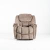 Del Mar Rocker Recliner – Taupe Fabric (front)