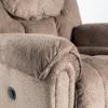 Del Mar Power Rocker Recliner – Taupe Fabric (close up)