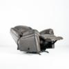Frontier Rocker Recliner – Charcoal Fabric Cover (reclined)