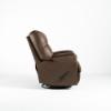 Trilogy Swivel Rocker Recliner – Mink Fabric (side)