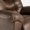 Trilogy Swivel Rocker Recliner – Mink Fabric (closeup)
