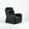 Reliever Power Headrest Power Lay Flat Recliner in Gunmetal (angled)
