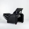 Reliever Power Headrest Power Lay Flat Recliner in Gunmetal (angled reclined full)