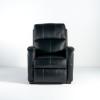 Reliever Power Headrest Power Lay Flat Recliner in Gunmetal (front)