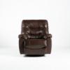 Trilogy Swivel Rocker Recliner – Federica Brown Leather (front)