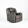 Frontier Power Rocker Recliner – Charcoal Fabric Cover (angled)