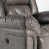 Frontier Power Rocker Recliner – Charcoal Fabric Cover (bcloseup)