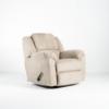 Newport Rocker Recliner – Fawn Fabric Cover (angled)