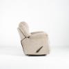 Newport Rocker Recliner – Fawn Fabric Cover (side)