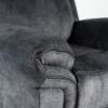 Grandover Power Recliner – Granite fabric (closeup)