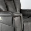 Sanibel Dual Power Recliner – Storm performance Fabric (closeup)
